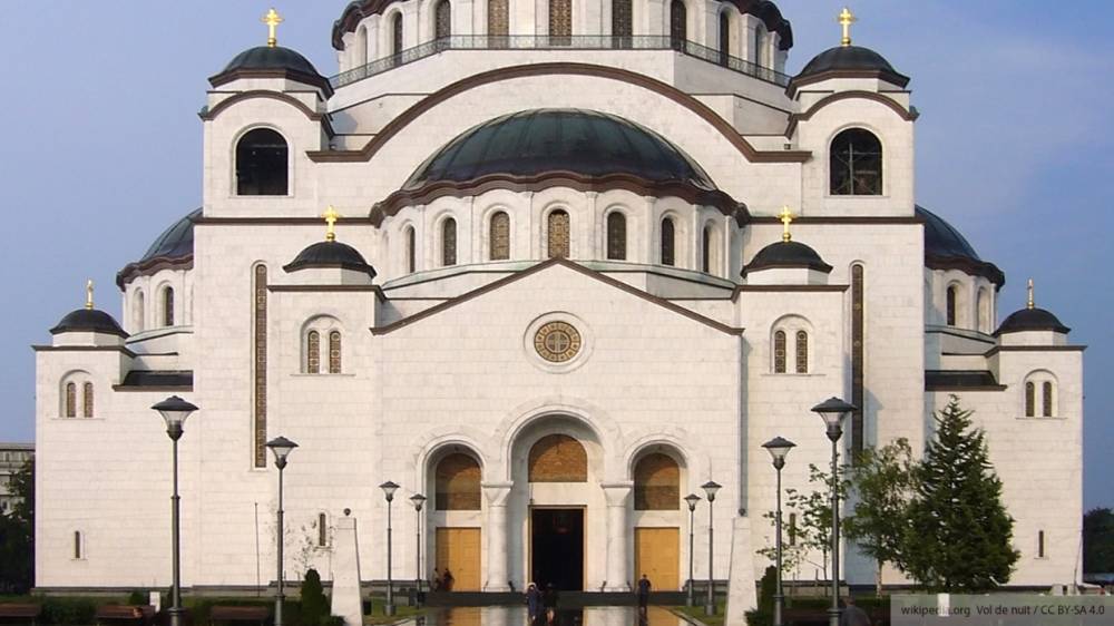 Совместное оформление храма в Белграде сплотило россиян и сербов