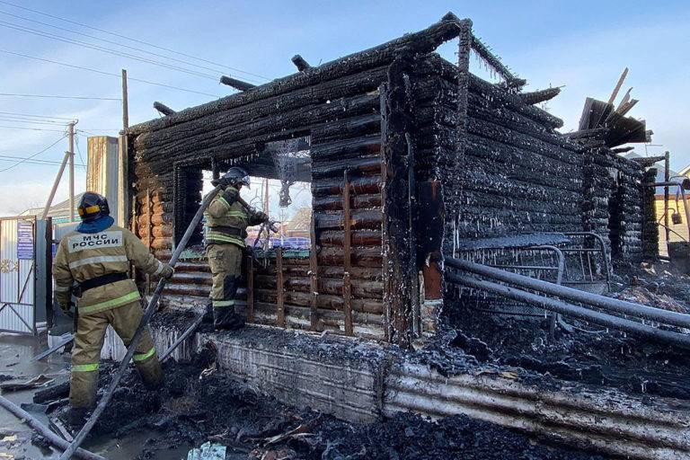 Пожар в башкирском доме престарелых. Что известно