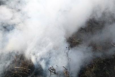 В Башкирии мужчина устроил пожар во время курения