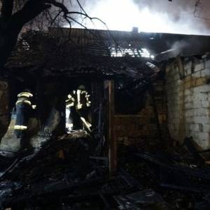 В результате пожара в Днепре погибли три человека. Фото