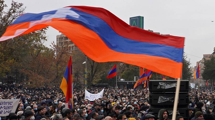 Еще одна акция протеста проходит в Ереване