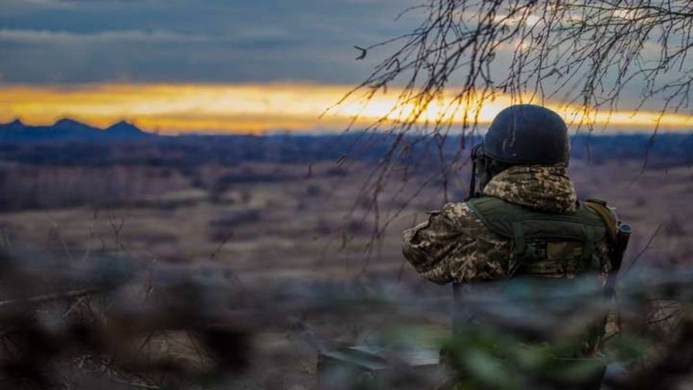 На Донбассе противник провоцировал украинских воинов неприцельными обстрелами