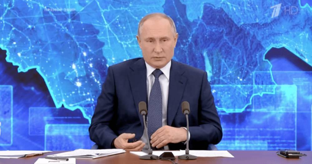 "Кому он нужен-то?": Путин прокомментировал обвинения в отравлении Навального