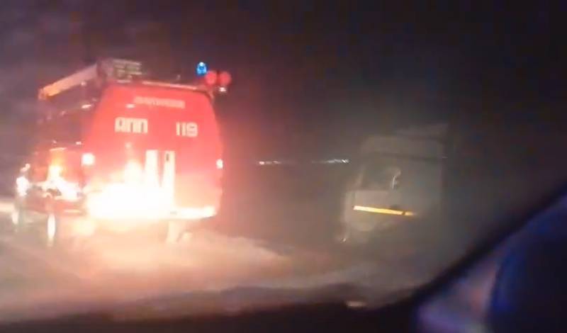 На трассе Тюмень-Омск произошла массовая авария с участием КАМАЗа