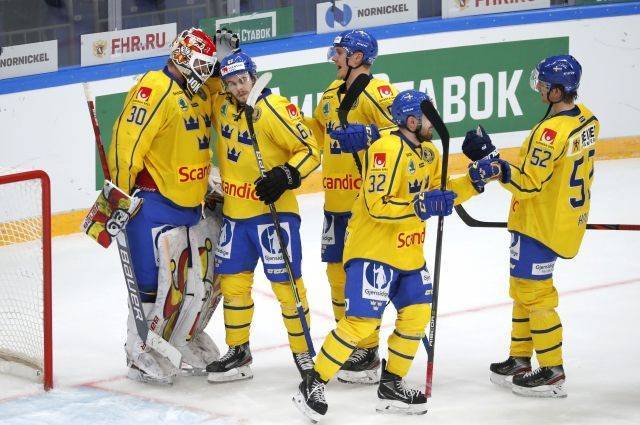 Сборная Финляндии уступила шведам в матче Кубка Первого канала
