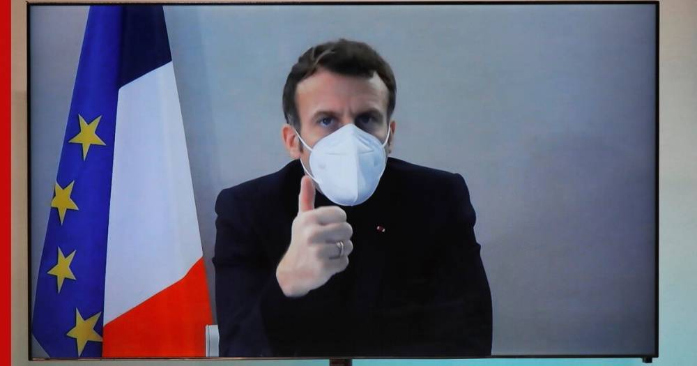 Во Франции рассказали о состоянии Макрона после заражения коронавирусом