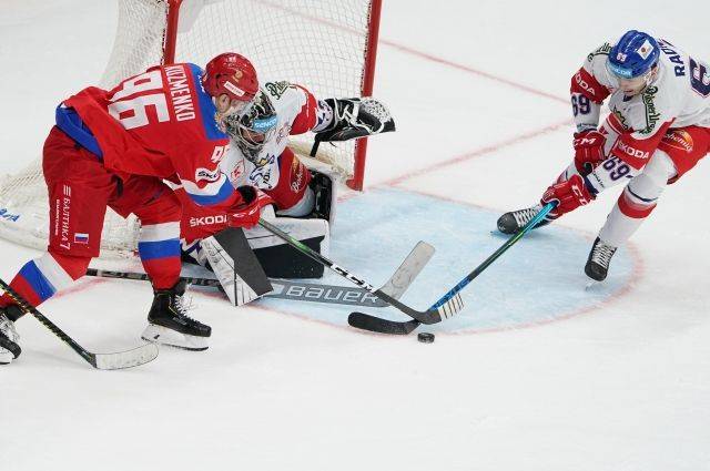 Сборная России разгромила чехов в матче Кубка Первого канала