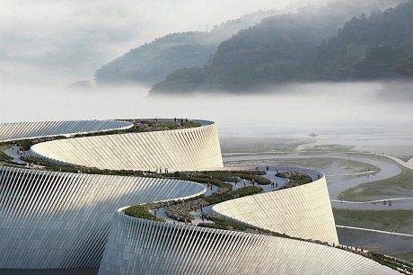 В Китае построят музей в виде гигантской волны (ФОТО)