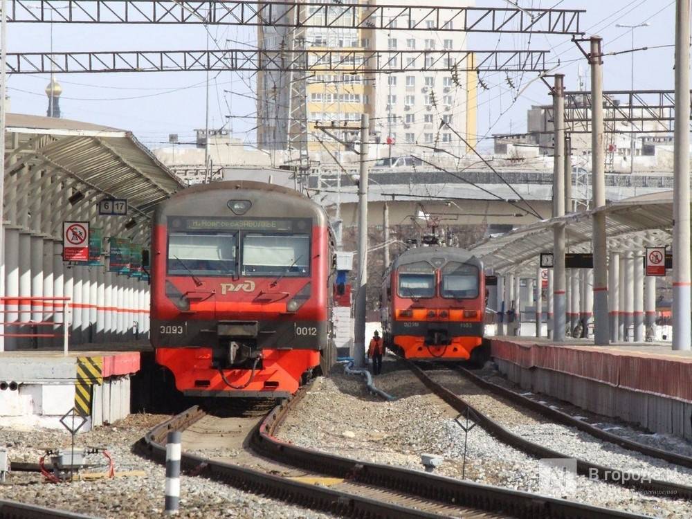 График движения пригородных поездов изменится в новогодние праздники в Нижегородской области