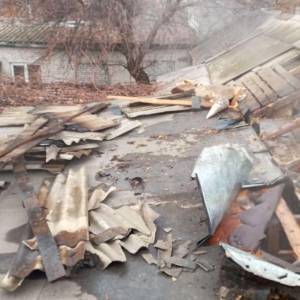 В Александровском районе Запорожья горел частный дом. Фото