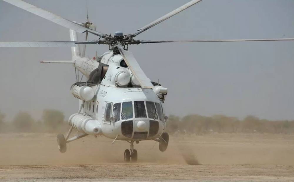 Вертолетчики «Ютэйр» спасли 12 сотрудников Красного креста в Южном Судане