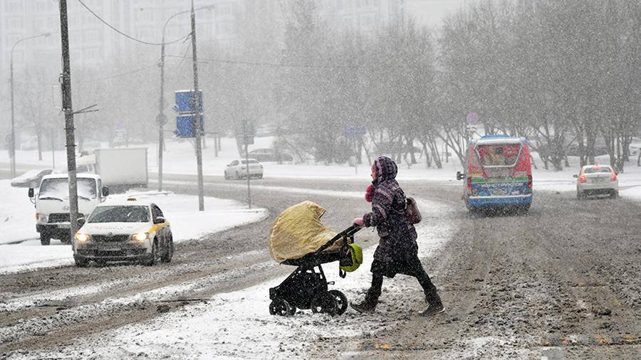 Гидрометцентр предупредил о мощном снегопаде в ЦФО