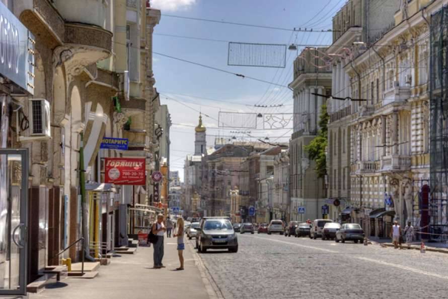 В Харькове две улицы сделают пешеходными
