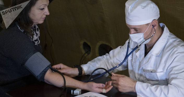 Более 800 жителей Карабаха получили медпомощь в полевом госпитале Минобороны России