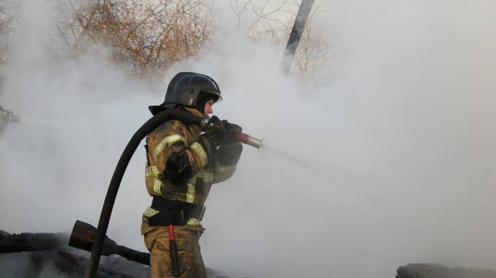 Два человека заживо сгорели в частном доме в Волгоградской области