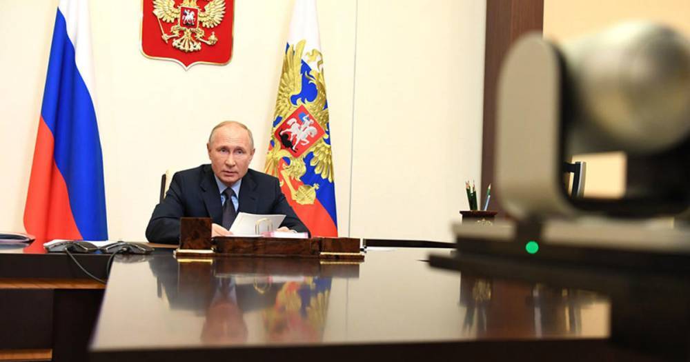 Путин заявил, что пандемия COVID не отменяет повестку развития страны