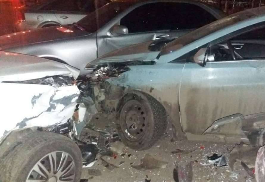 В Черкассах пьяный водитель разбил три автомобиля