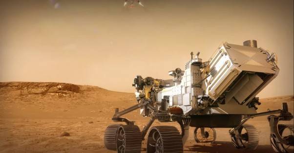 В NASA показали, как ровер Perseverance приземлится на Марс (ВИДЕО)