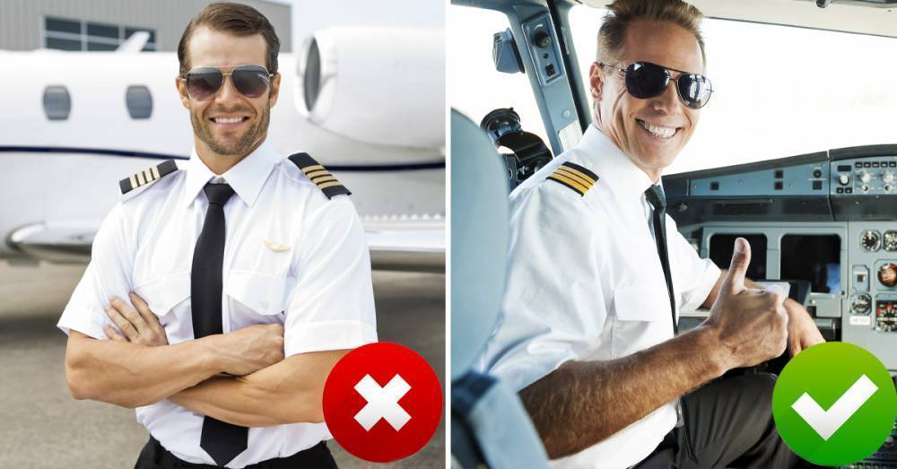 Почему бородатого мужчину никогда не возьмут в пилоты