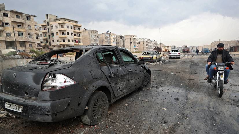 Террористы совершили 38 обстрелов в идлибской зоне деэскалации в Сирии