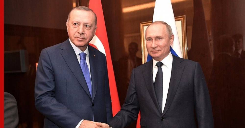 Эрдоган отреагировал на похвалу Путина