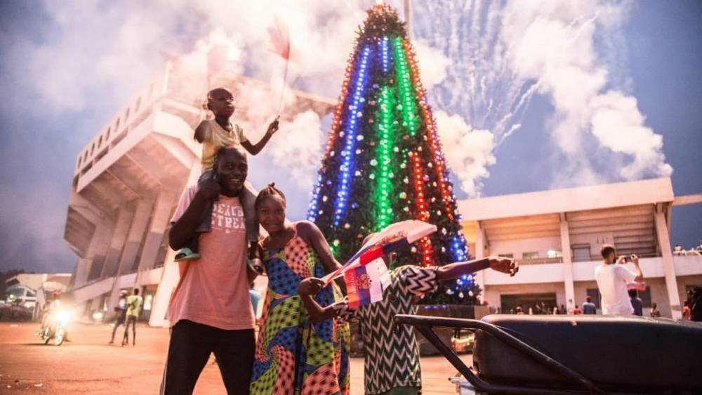 Российская миссия в ЦАР устроила в Банги новогоднее празднество с подарками