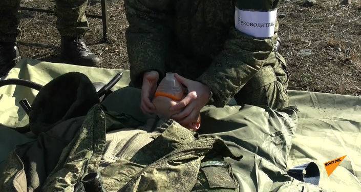 Специалисты медицинского отряда спецназначения дали "урок жизни" в Карабахе. Видео