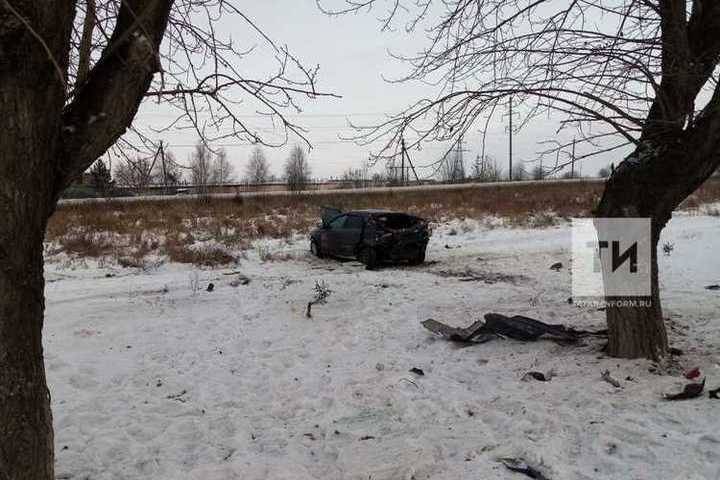 В Татарстане в ДТП на трассе пострадали два человека