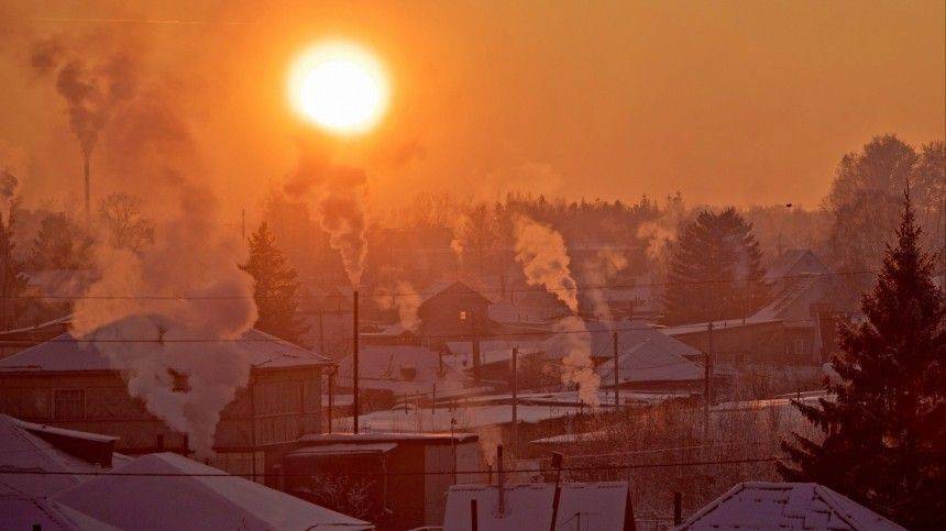 Сибирь накрыли аномальные для региона морозы