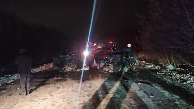В ДТП в Одоевском районе Тульской области погибли оба водителя