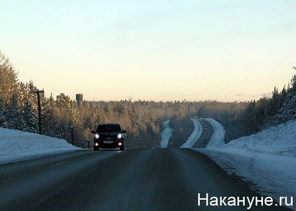 На трассе Тюмень – Ханты-Мансийск ограничена скорость передвижения