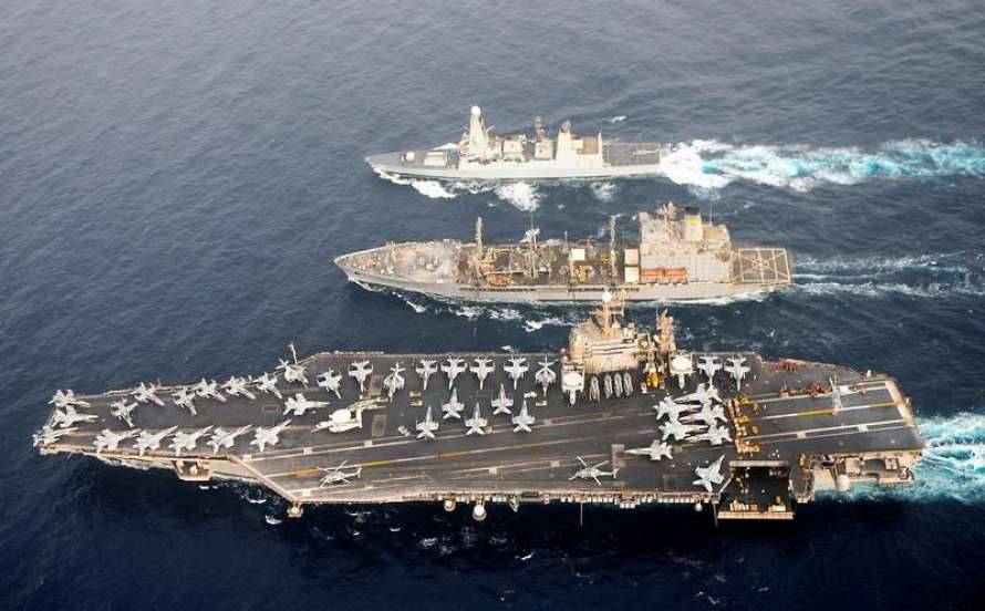 США резко увеличили морскую боевую группировку в Персидским заливе
