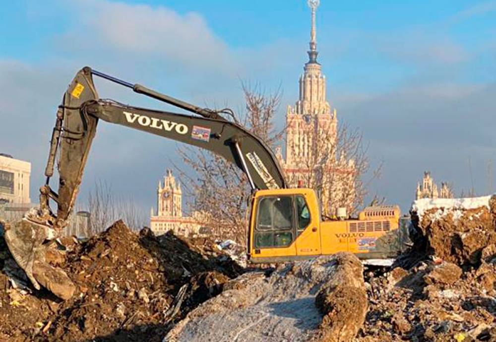 Научно-технологическая долина МГУ появится на месте свалки строительного мусора