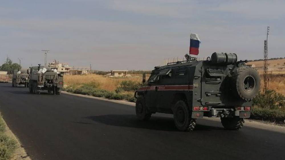 Бронетранспортер с российскими военными обстреляли в сирийском Идлибе