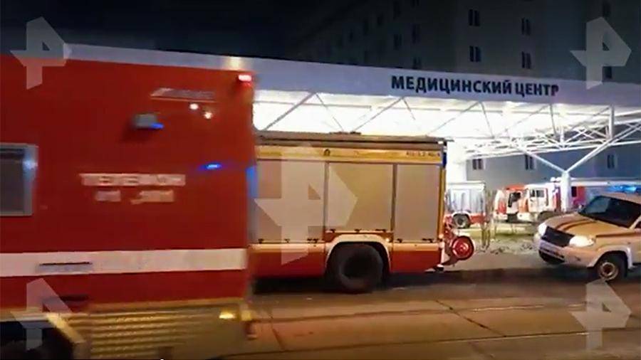 Два человека погибли при пожаре в больнице в центре Москвы