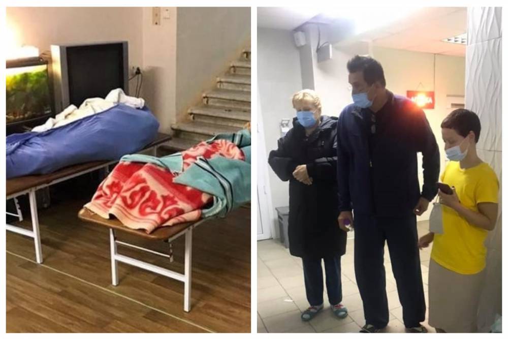 "Не хватает кислорода": в больнице Одессы мертвые тела лежат в одной палате с живыми, кадры