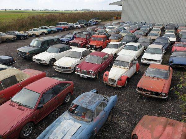 У Британії знайшли «сарайну колекцію» авто – вона найбільша в історії