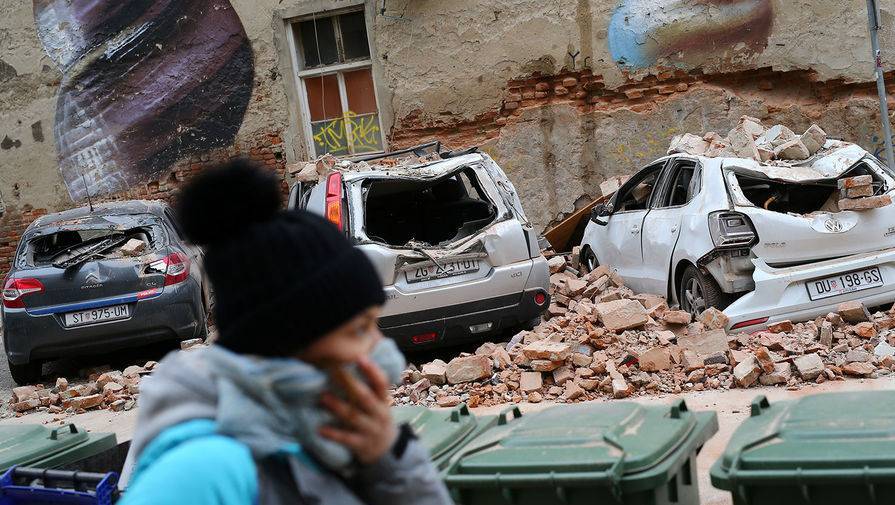 В Хорватии 2 января объявили днем траура из-за землетрясения