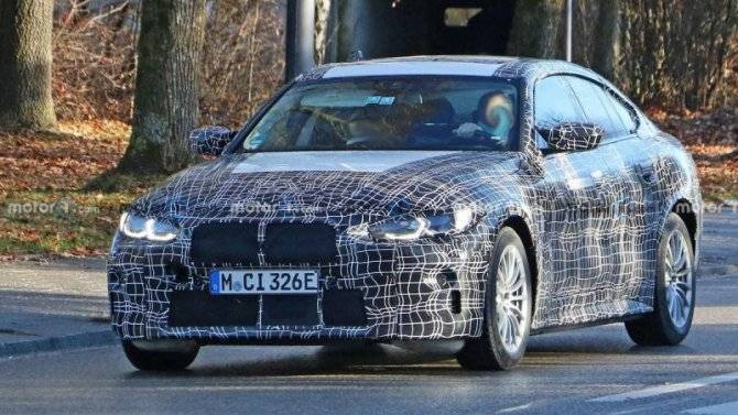 Замечен новый прототип BMW i4 M