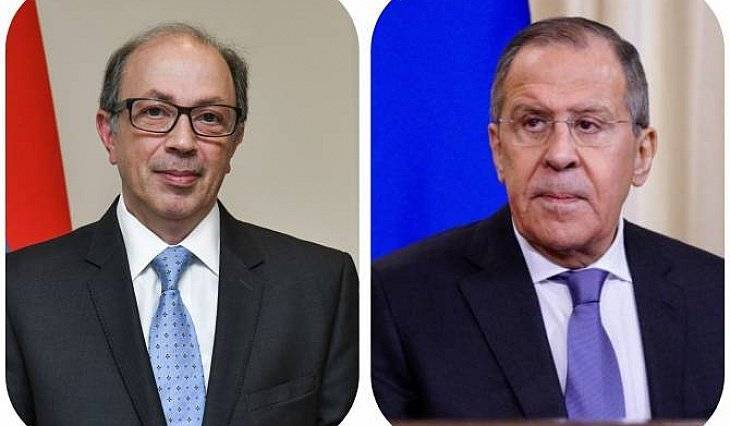 Главы МИД России и Армении подтвердили настрой на продолжение союзнических связей