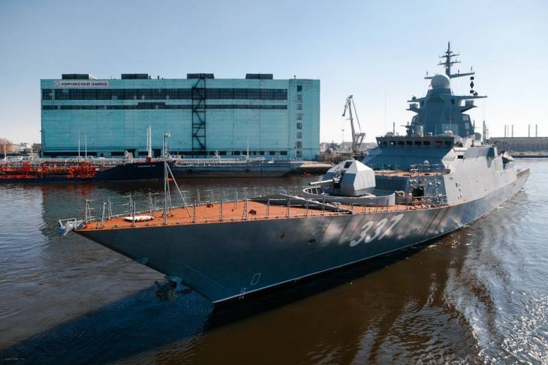 Подробности о новом российском корвете Гремящий проекта 20385