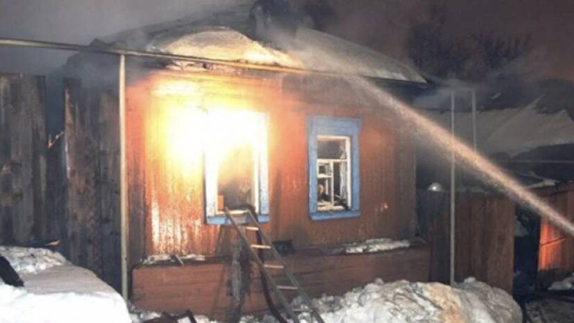 В Красноярском крае возбудили дело по факту пожара в жилом доме