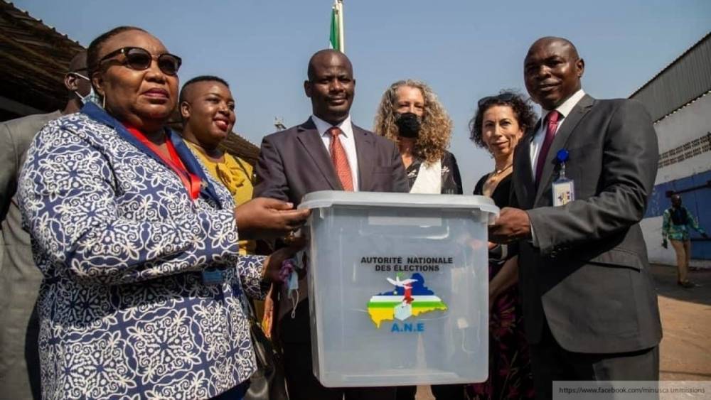 Оборудование для выборов из Южно-Африканской Республики прибыло в ЦАР