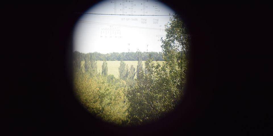 Снайпер боевиков обстрелял позиции у Луганского: один военный ранен
