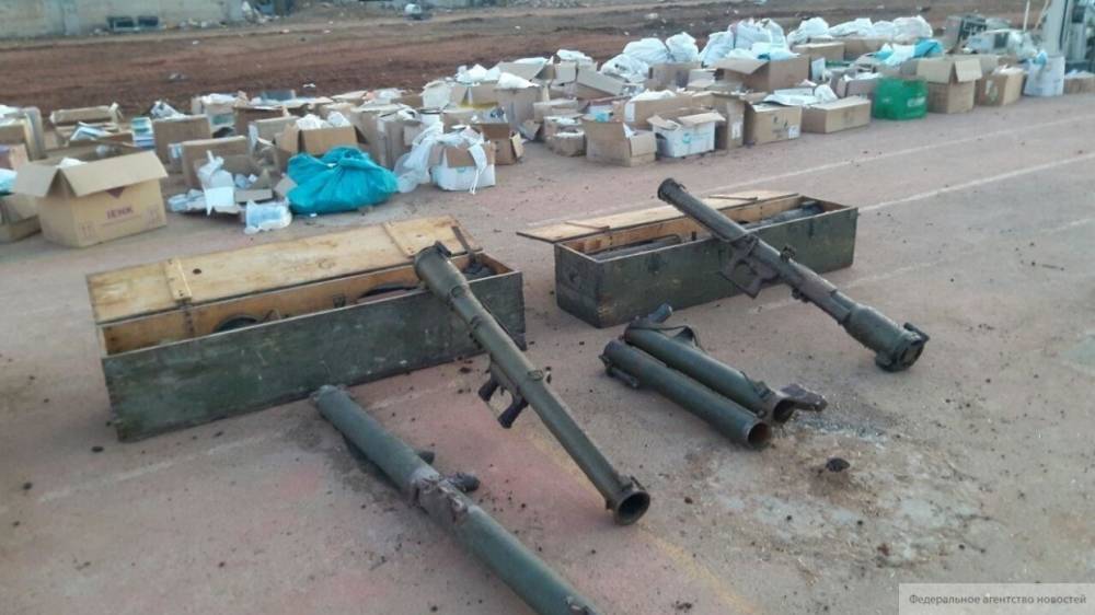 Сирийские и российские военные нашли боеприпасы радикалов на юге страны