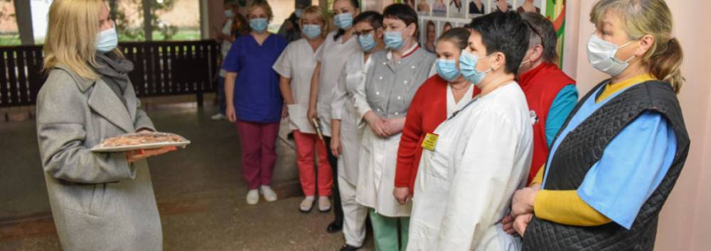 В Гомеле продолжаются акции в поддержку медицинских работников