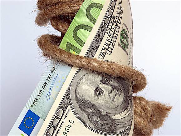 Биржевой курс евро опустился ниже 90 рублей