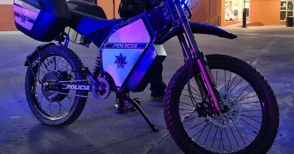 Полиция Мексики будет патрулировать улицы на украинских электробайках DelFast