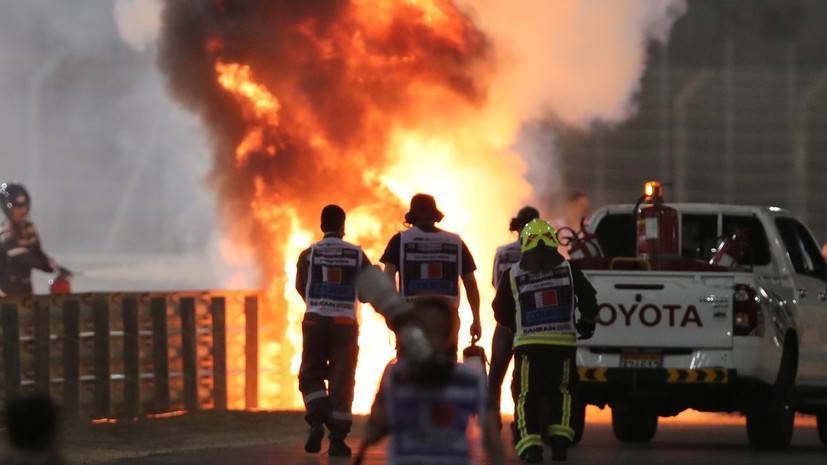 «Необычное ощущение — видеть смерть так близко»: как Грожан пережил страшную аварию во время Гран-при Бахрейна