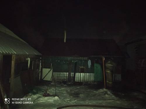 Житель Сеченова сгорел при пожаре в бане